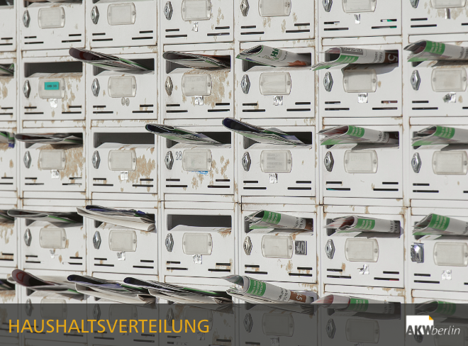Zustellung von Werbeprospekten und Katalogen direkt beim Kunden