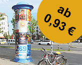 Kultursäulen Werbung ab 0,93 € je DINA1 Plakat