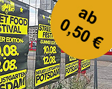 Stromkastenwerbung Berlin ab 0,50 Euro je Plakat